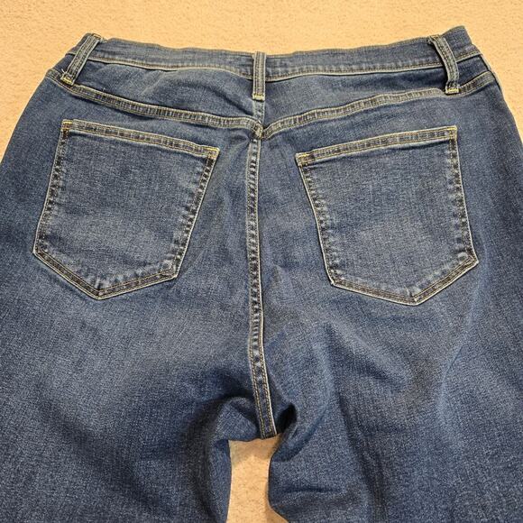 Arizona Jean Co. Jeans High-rise Skinny Ankle Distressed Women's Plus Size 19 - Picture 10 of 12